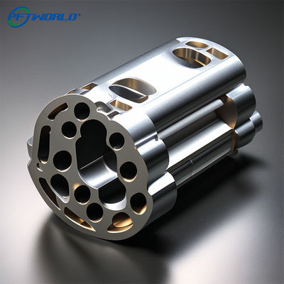 Precision CNC Aluminium Bewerkte onderdelen Testure oppervlakte afwerking voor lage flexibiliteit toepassingen