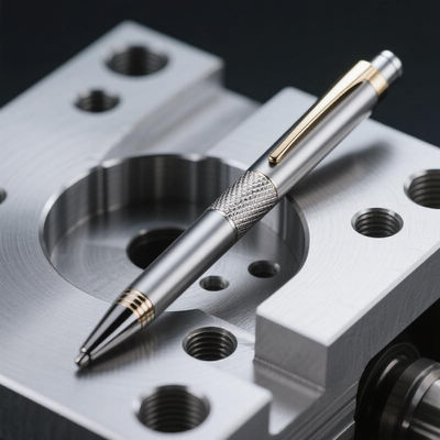 Tactische Titanium Pocket Pen geanodiseerde corrosiebestendig en cadeau-klaar CNC-bewerking Titanium Pen